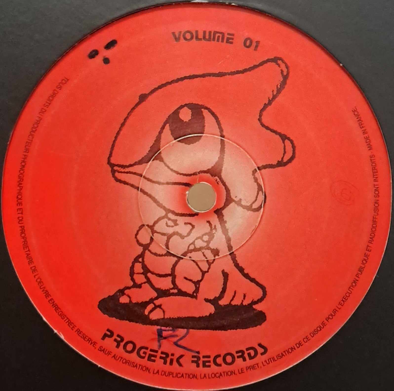 Progerik Records 01 - vinyle Expérimentale